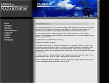 Tablet Screenshot of frankfurt.nazarener.de